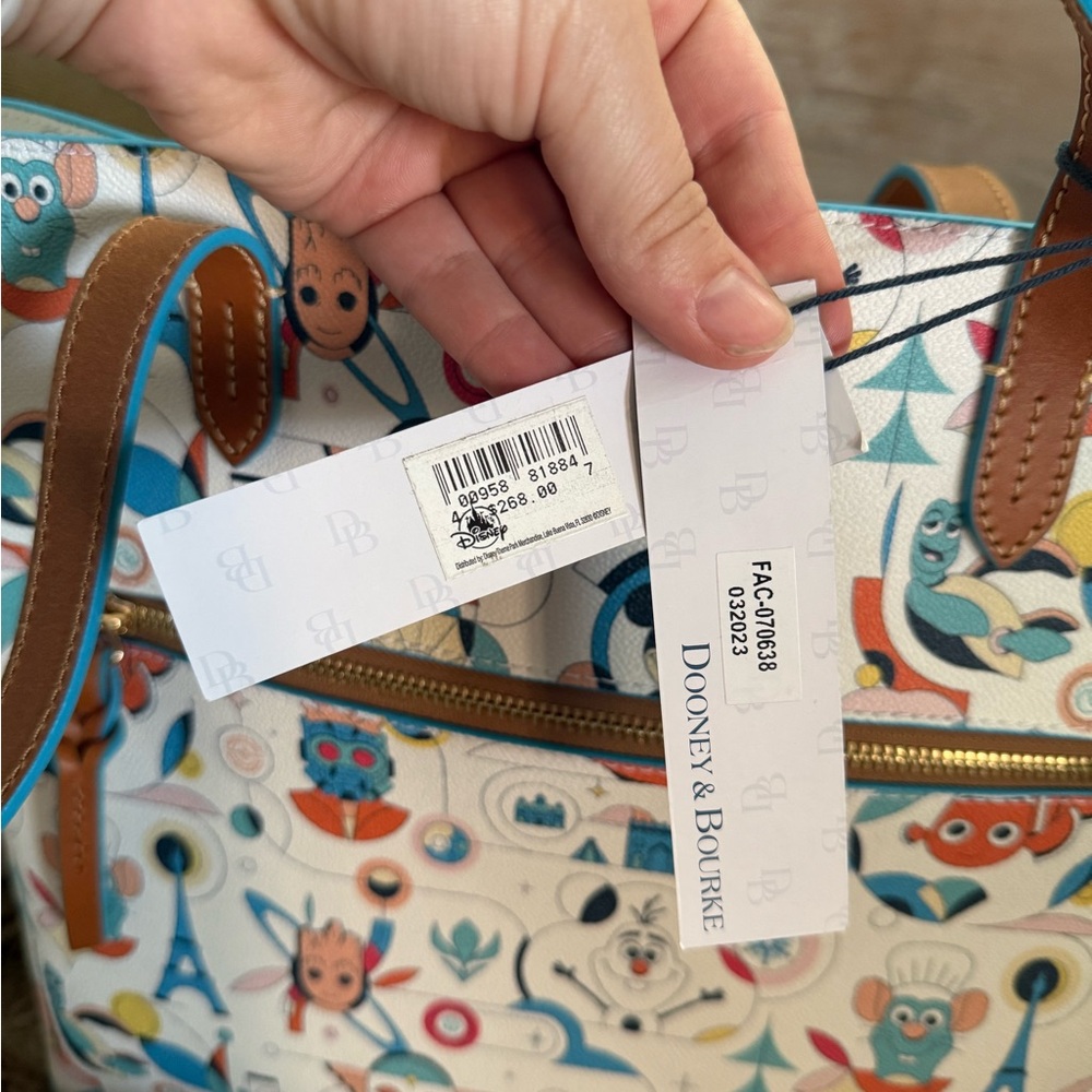 Dooney & Bourke EPCOT Disney Bag - Picture 5 of 14